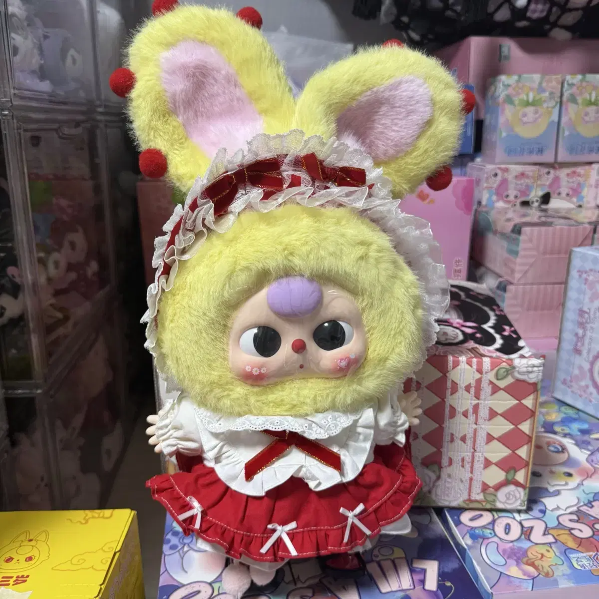 Baby three ロリータ 100 Baby Three 100% Lolita Mini Series Plush Gift Box Comfirmed